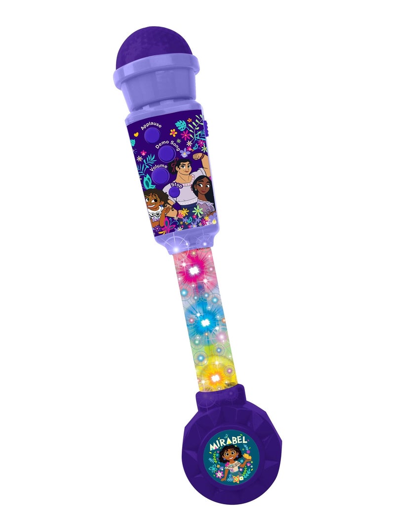 Encanto Trendy Microfono luminoso con altoparlante (auxin), melodie ed effetti sonori Viola - Kiabi