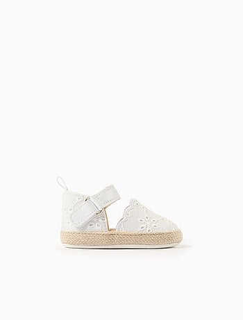 Espadrillas con cinghia con chiusura a strappo