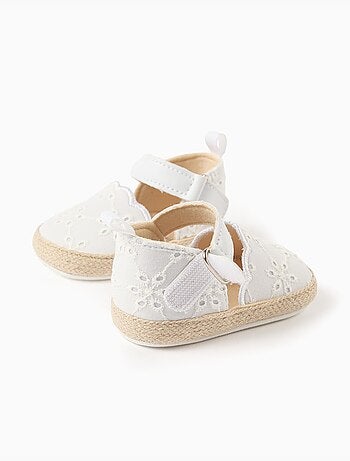 Espadrillas con cinghia con chiusura a strappo