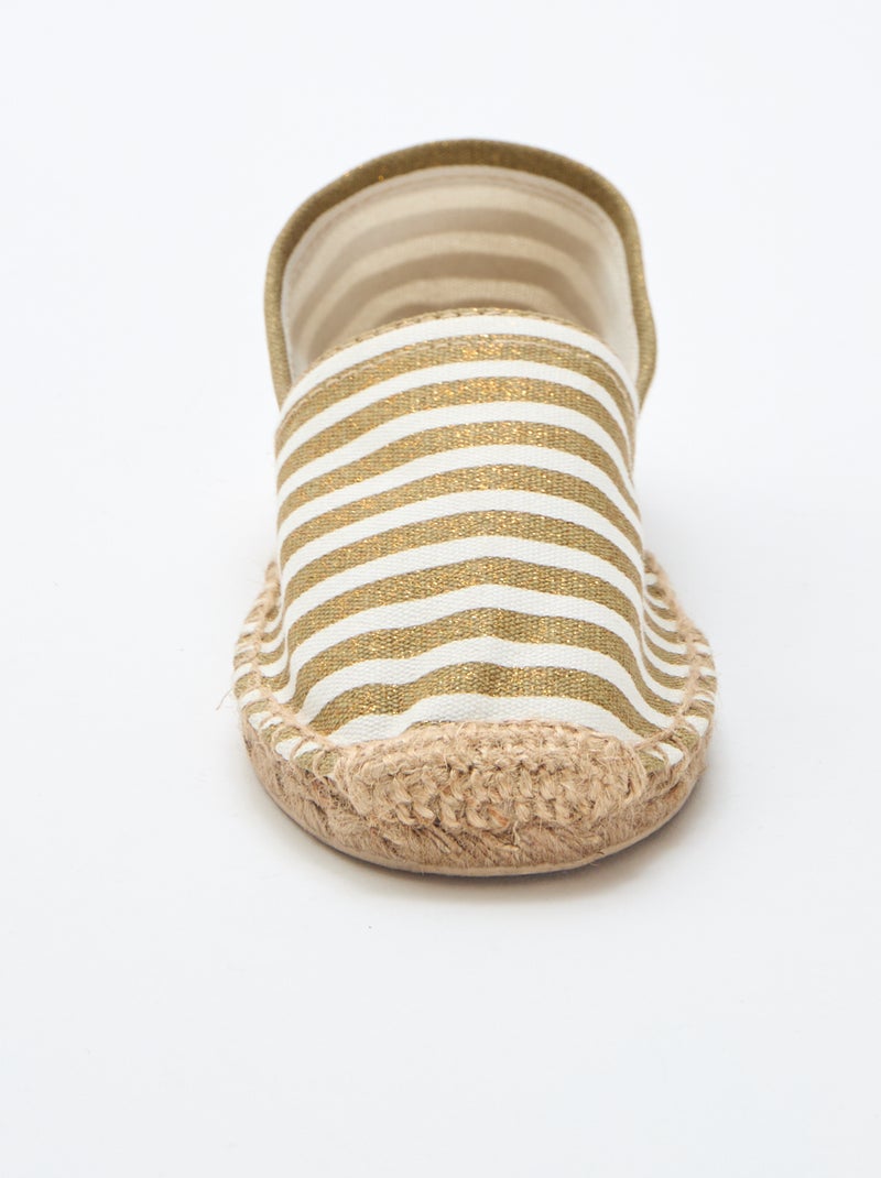 Espadrillas con motivo stampato Giallo - Kiabi