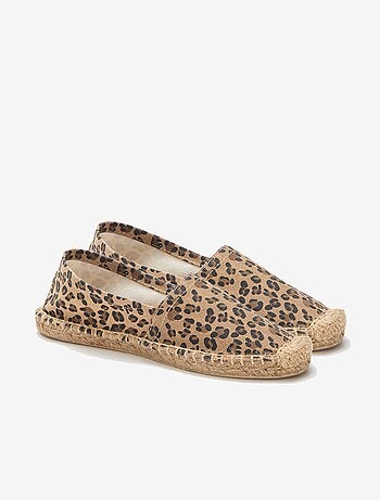 Espadrillas con motivo stampato