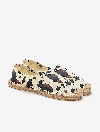 Espadrillas con motivo stampato