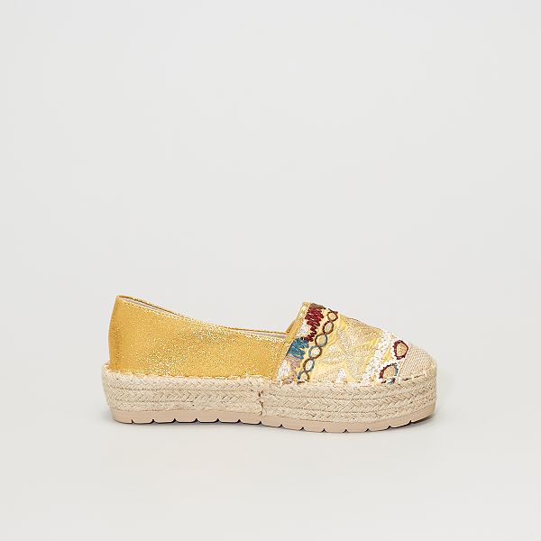 espadrillas plateau