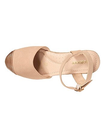 Espadrillas con tacco di 6 cm, suola ultraconfortevole e con memoria di forma Isotoner