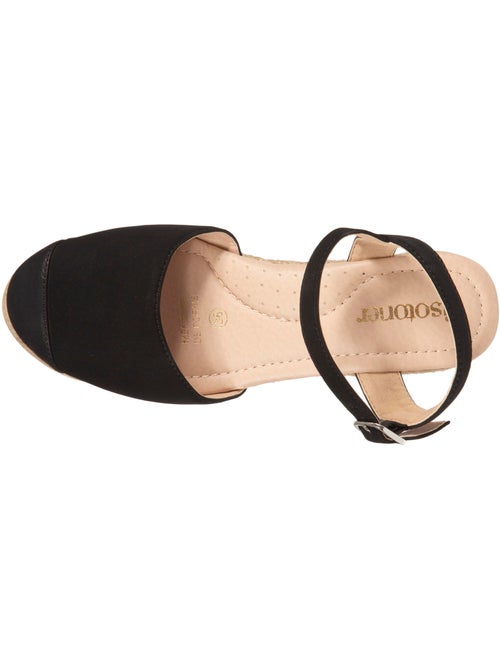 Espadrillas con tacco di 6 cm, suola ultraconfortevole e con memoria di forma  Isotoner - Kiabi