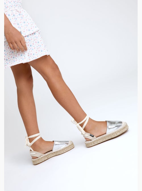 Espadrillas conguitos básicas lazo - Kiabi