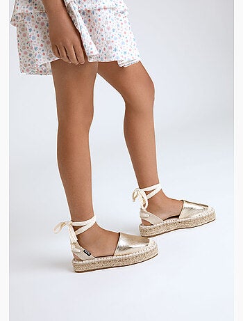 Espadrillas conguitos básicas lazo