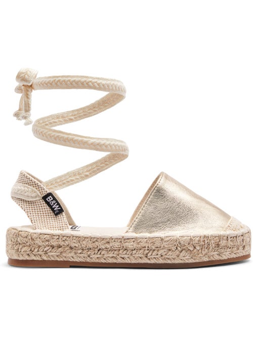 Espadrillas conguitos básicas lazo - Kiabi