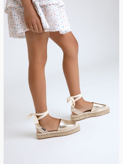 Espadrillas conguitos básicas lazo - Kiabi