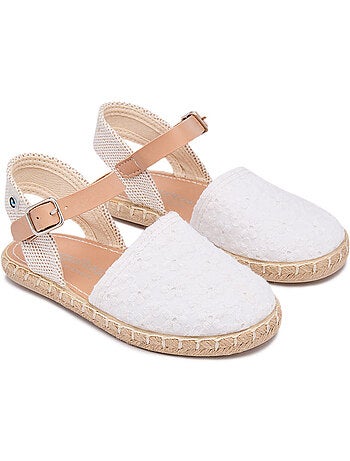 Espadrillas conguitos bordado floral