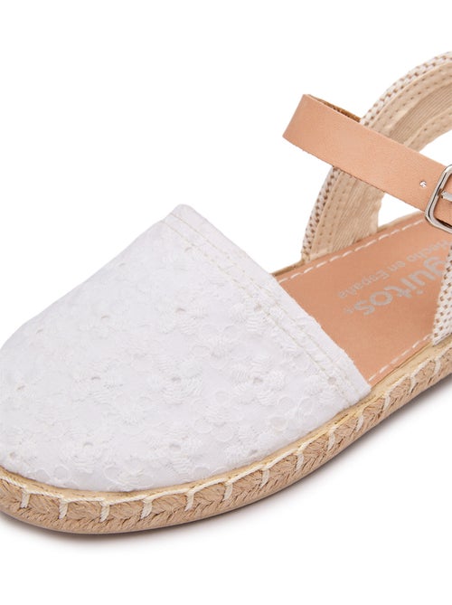 Espadrillas conguitos bordado floral - Kiabi Espadrillas conguitos bordado floral - Kiabi