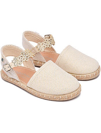 Espadrillas conguitos detalles florales