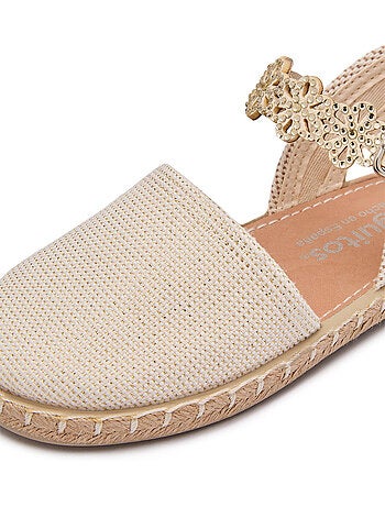 Espadrillas conguitos detalles florales