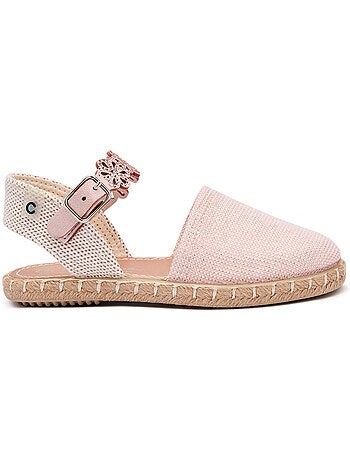 Espadrillas conguitos detalles florales