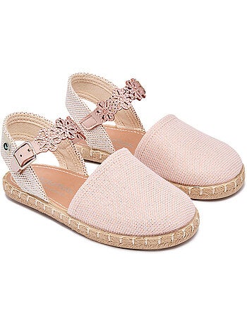Espadrillas conguitos detalles florales