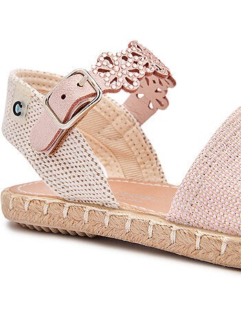 Espadrillas conguitos detalles florales
