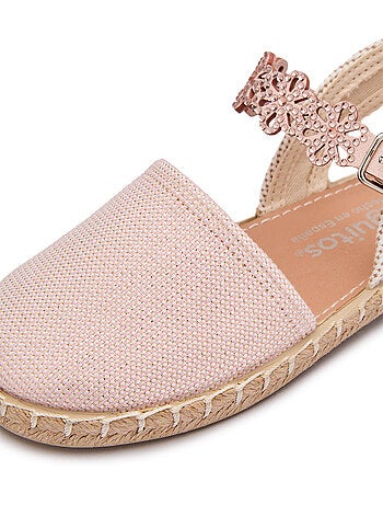 Espadrillas conguitos detalles florales