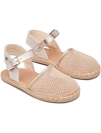 Espadrillas conguitos malla brillante