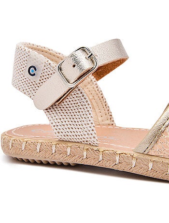 Espadrillas conguitos malla brillante