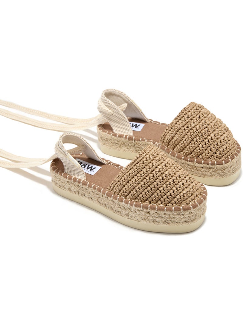 Espadrillas conguitos Marrone - Kiabi
