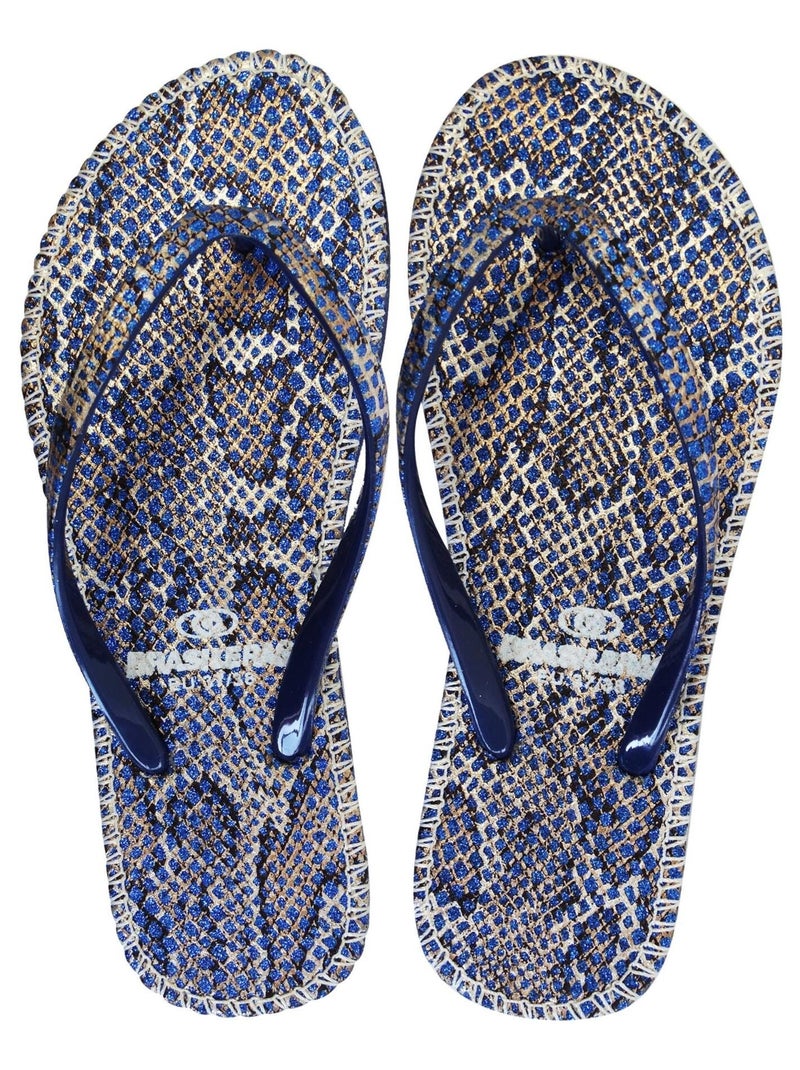 Espadrillas donna Brasileras suola in gomma Blu - Kiabi