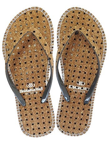 Espadrillas donna Brasileras suola in gomma