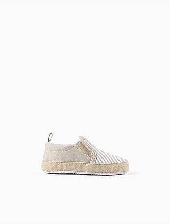 Espadrillas in canvas a righe