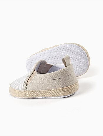 Espadrillas in canvas a righe