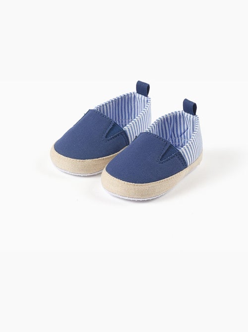 Espadrillas in canvas con righe - Kiabi