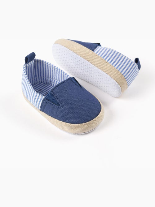 Espadrillas in canvas con righe - Kiabi