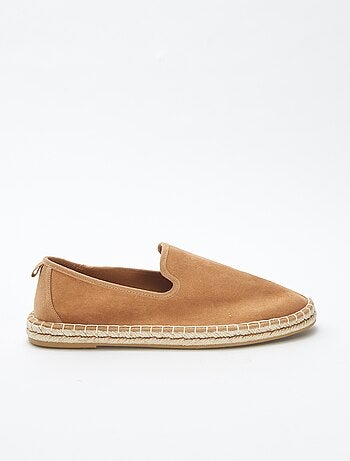 Espadrillas in finto camoscio -