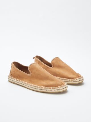 Espadrillas in finto camoscio -