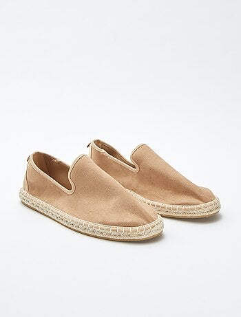 Espadrillas in finto camoscio -
