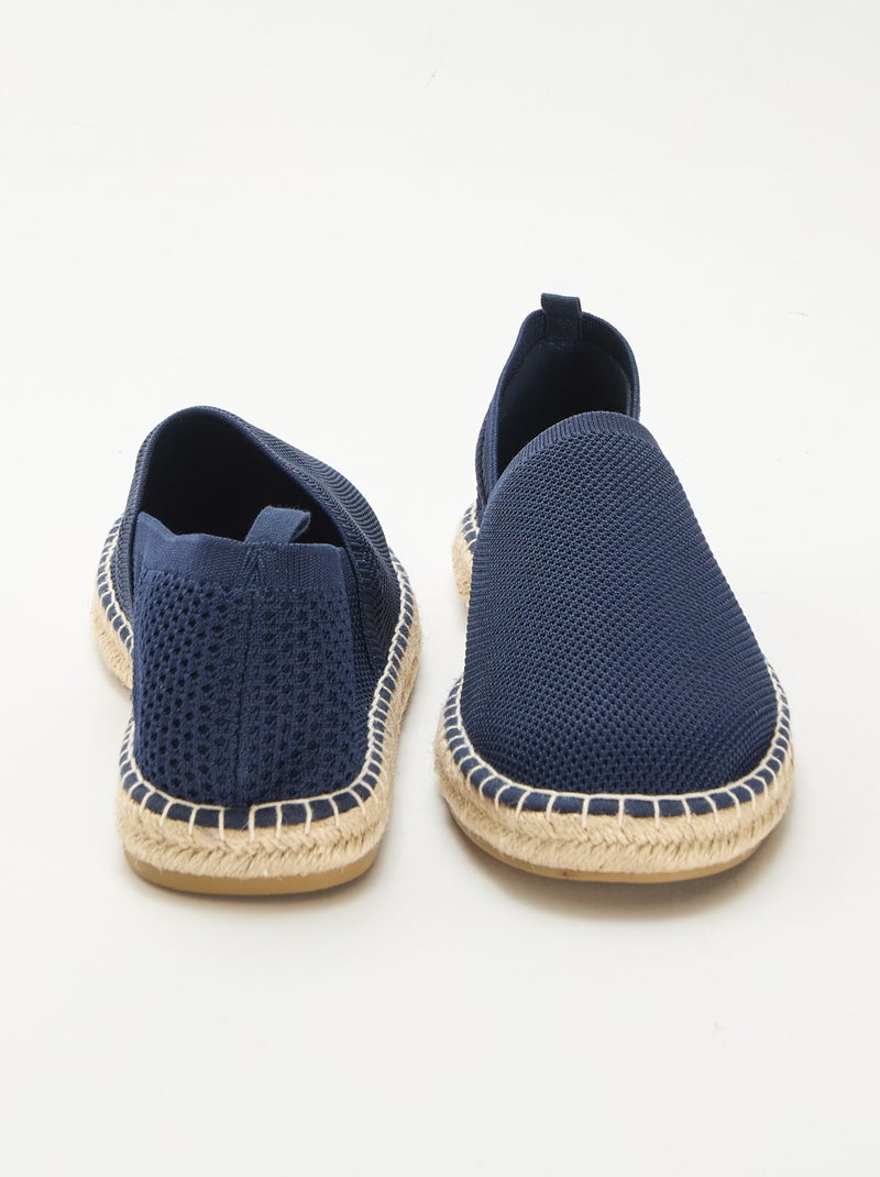 Espadrillas in mesh Blu - Kiabi