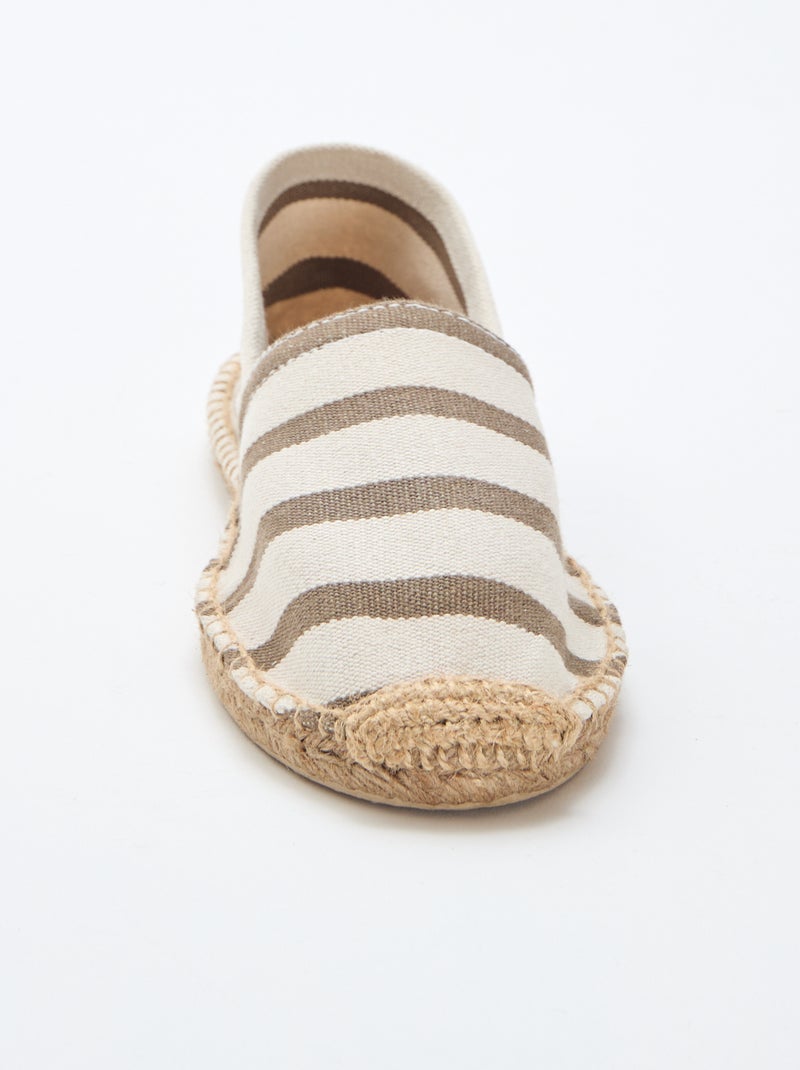Espadrillas in mesh Kaki - Kiabi