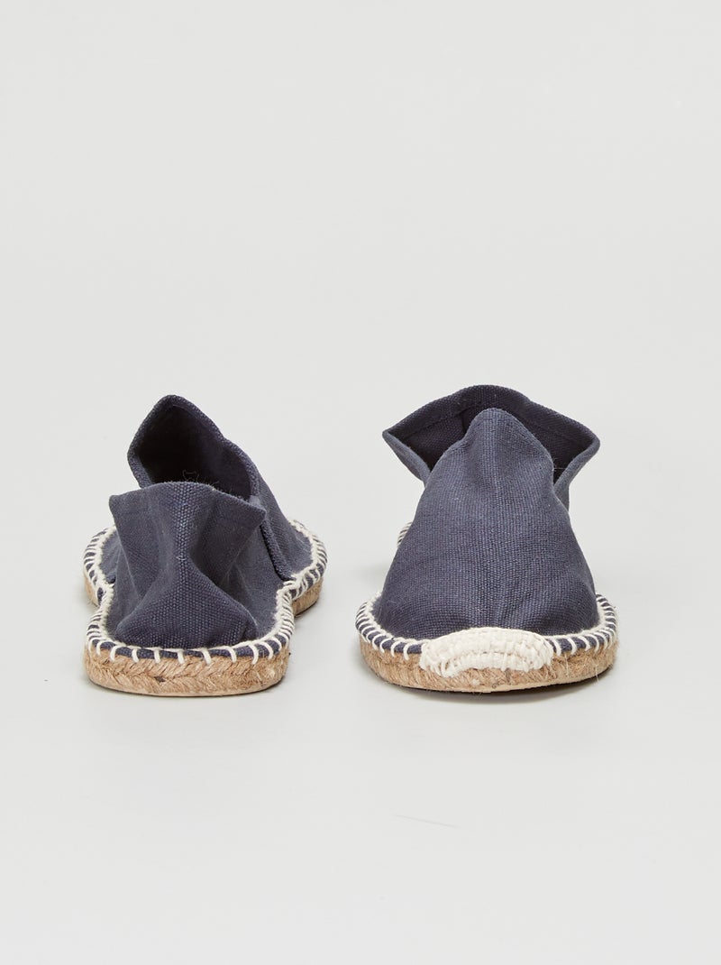Espadrillas in tela BLU - Kiabi