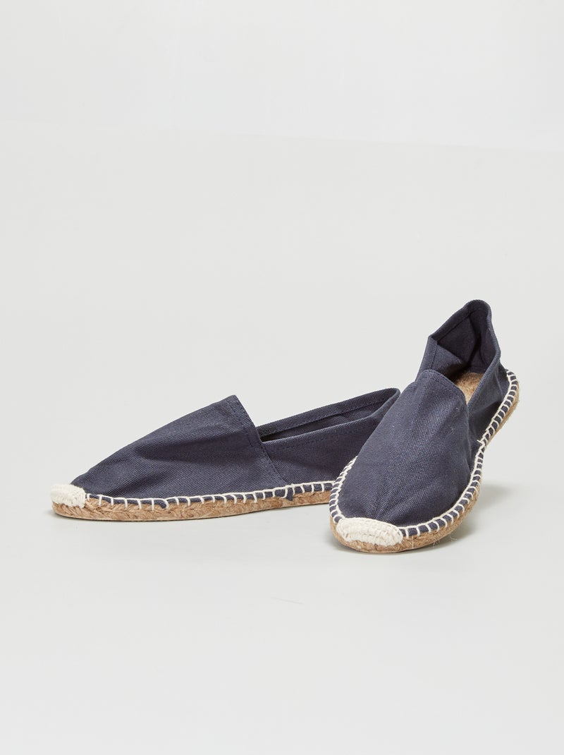 Espadrillas in tela BLU - Kiabi