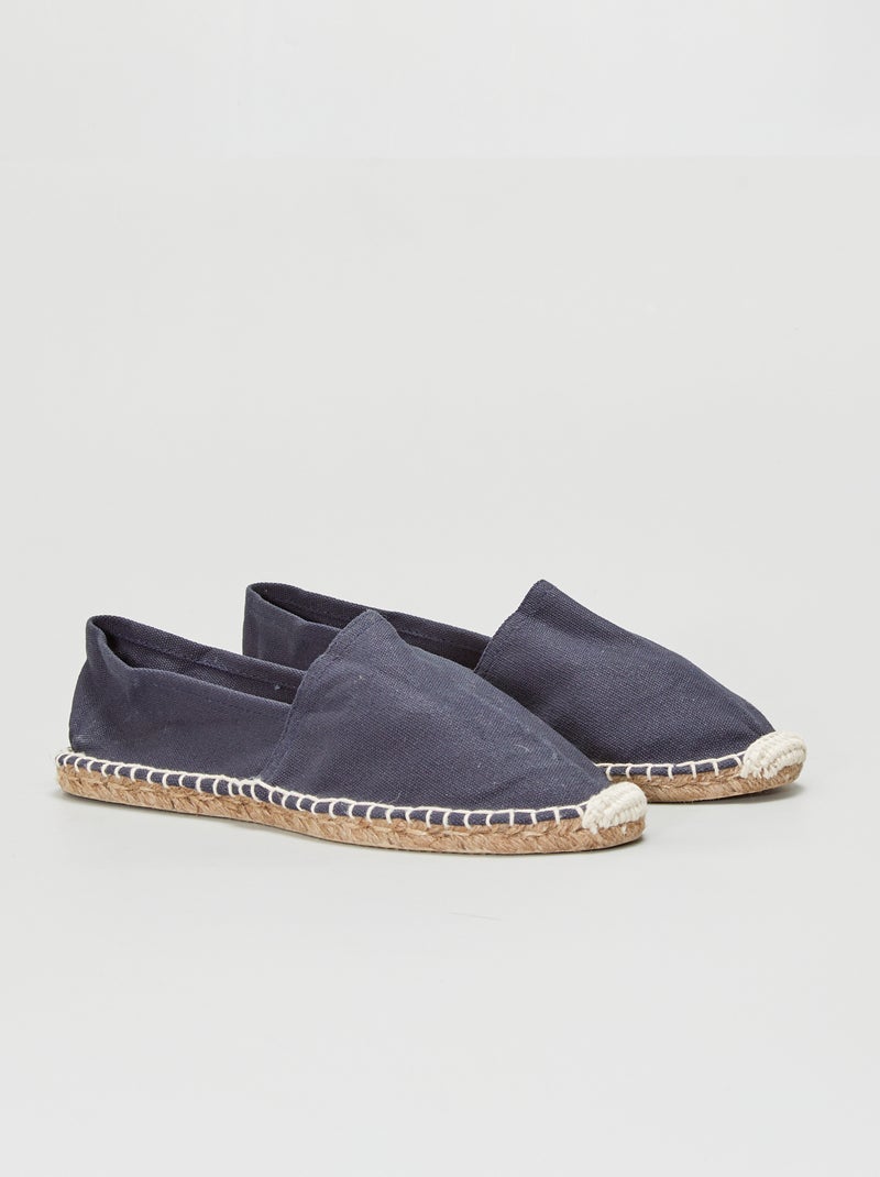 Espadrillas in tela BLU - Kiabi