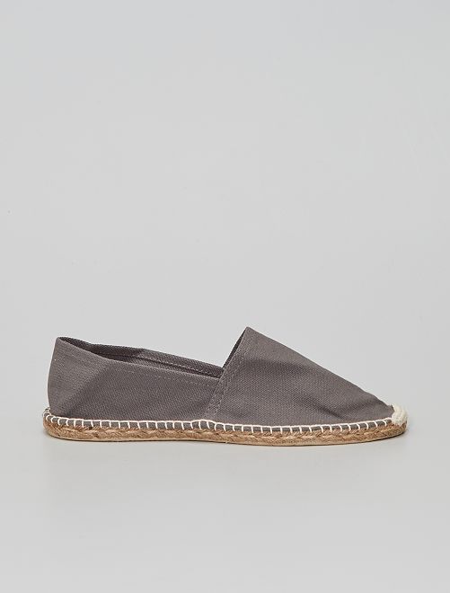 Espadrillas in tela - GRIGIO - Kiabi - 8.00€