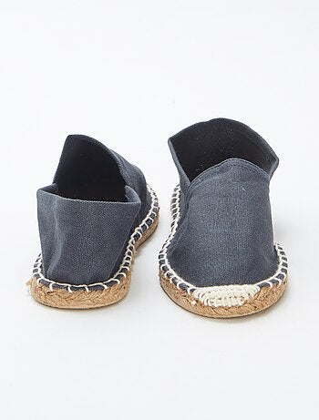 Espadrillas in tela in tinta unita