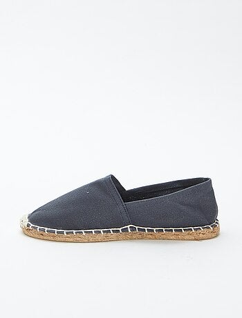 Espadrillas in tela in tinta unita