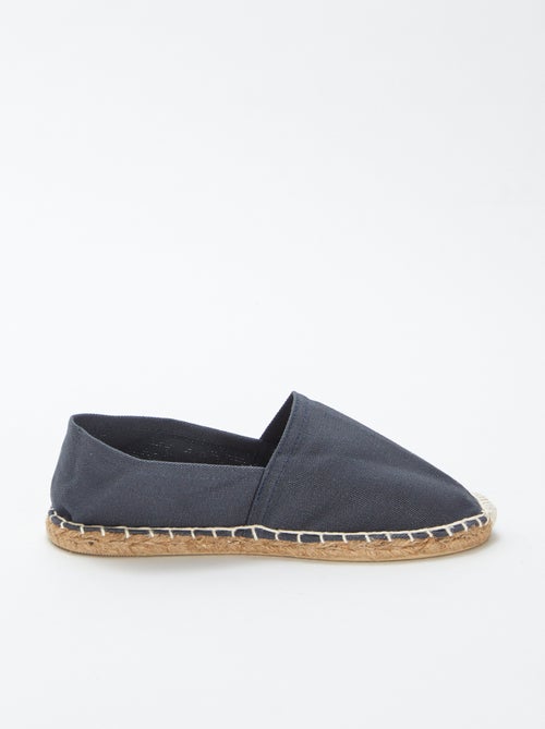 Espadrillas in tela in tinta unita - Kiabi