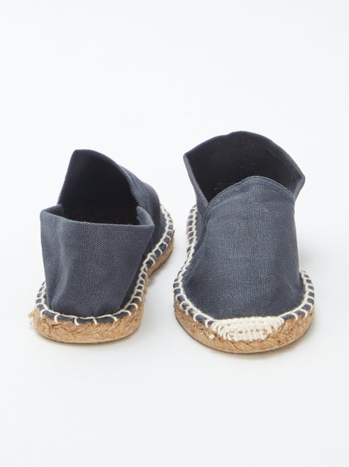 Espadrillas in tela in tinta unita - Kiabi