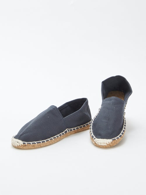 Espadrillas in tela in tinta unita - Kiabi