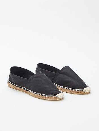 Espadrillas in tela in tinta unita