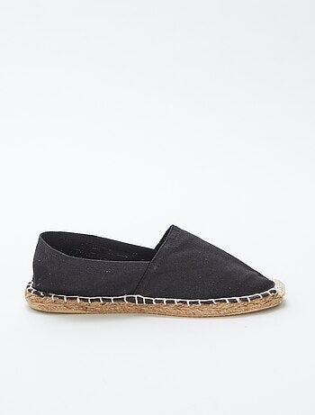 Espadrillas in tela in tinta unita