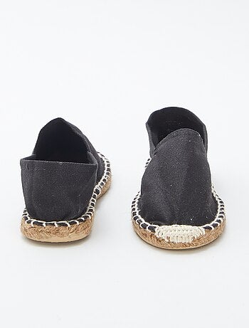 Espadrillas in tela in tinta unita