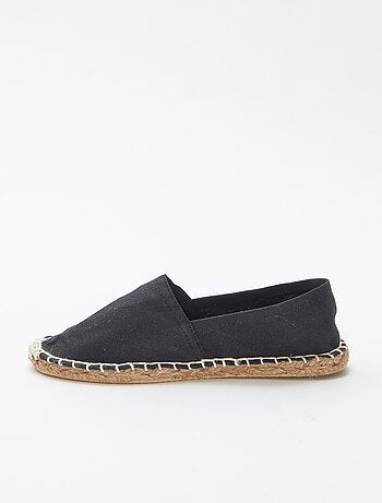 Espadrillas in tela in tinta unita