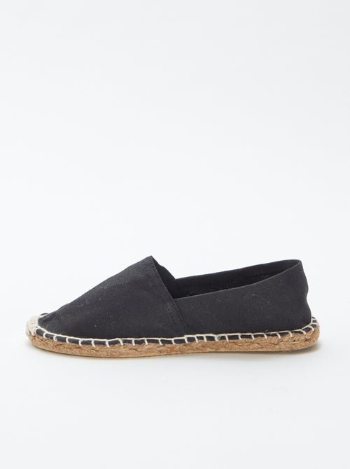 Espadrillas in tela in tinta unita - Kiabi