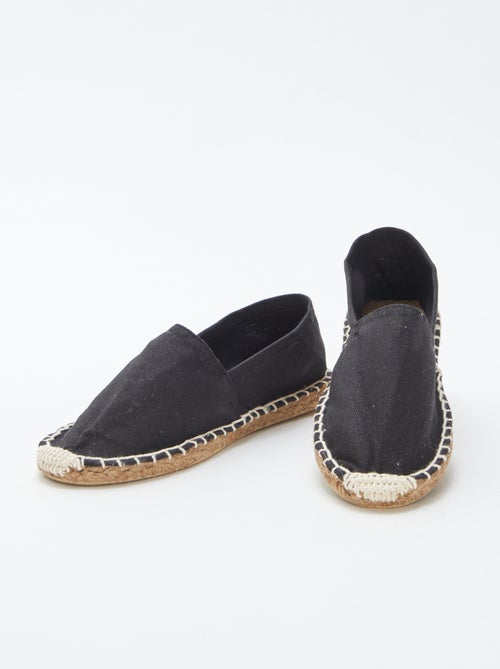 Espadrillas in tela in tinta unita - Kiabi